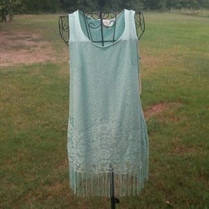 BRAND NEW Mint Lace Top